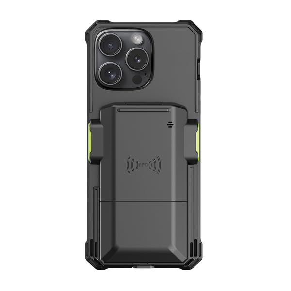 KDC1200 PM SmartSled Scanner and Mid-Range RFID Reader compatible with iPhone 15 Pro Max