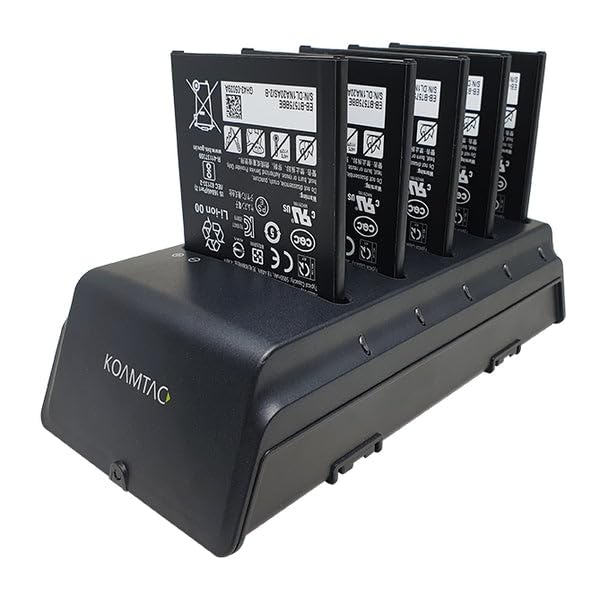 5-Slot Battery Charger compatible with Galaxy Tab Active5 Pro Batteries