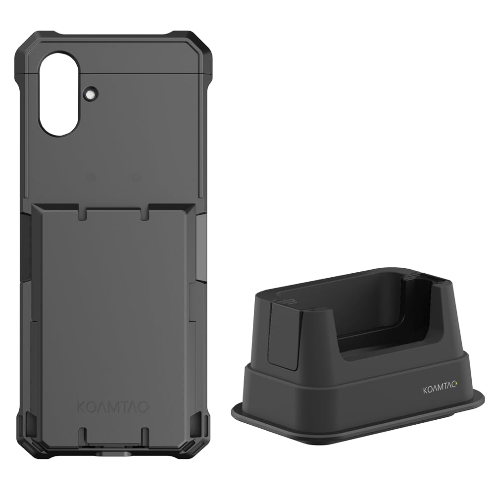 KPCC Protective Charging Case and 1-Slot Charging Cradle Bundle Package compatible with Galaxy A25