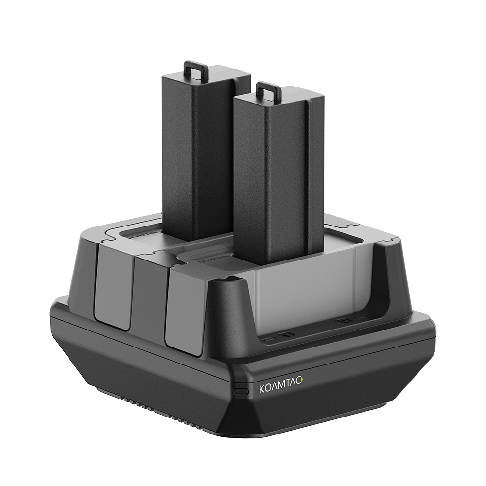 KOAMTACピストルグリップ用6,000mAhバッテリー充電クレードル（2スロット）