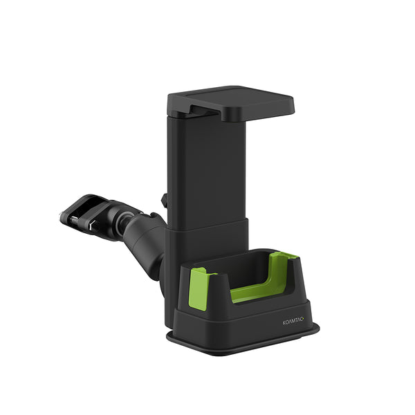 KDC1000/1100・iPhone 13/14/15/16/17対応 ピストルグリップ・1.0W UHF用フォークリフト車載クレードル