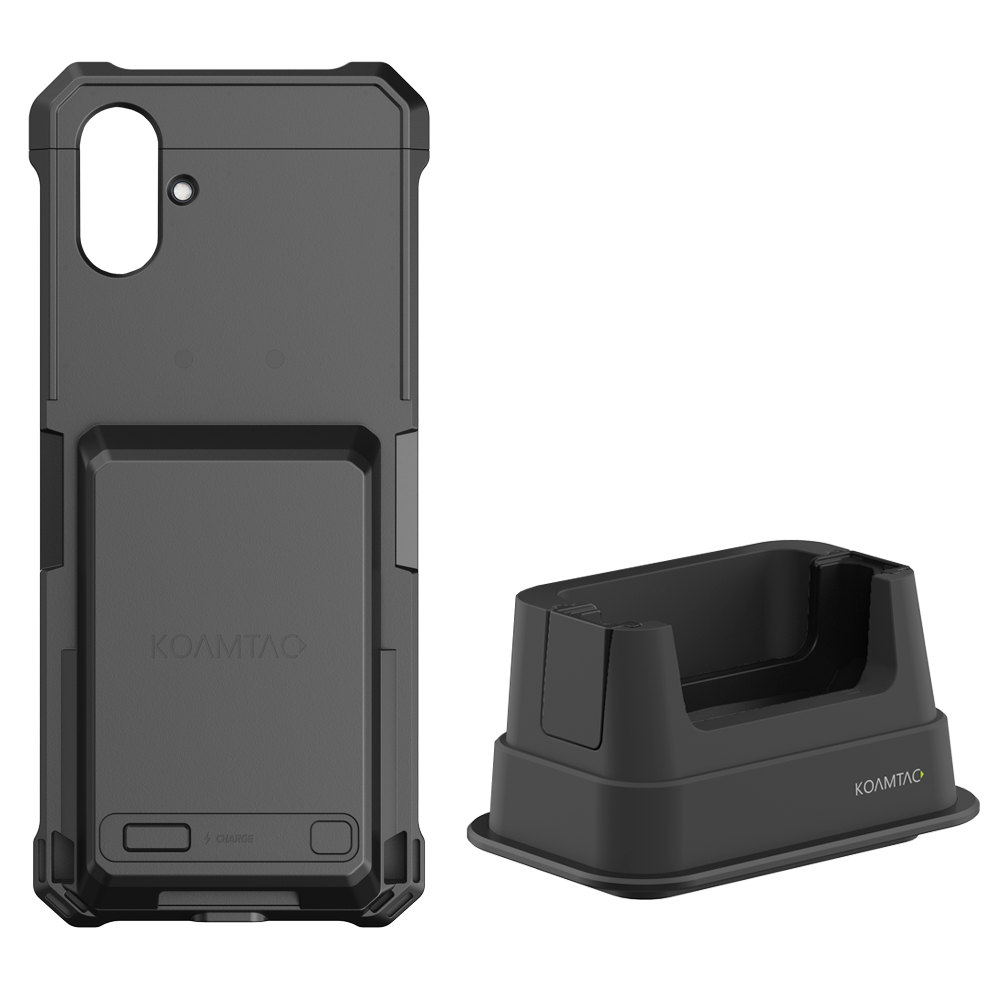 Galaxy A25対応 KBCC保護充電ケース + 1スロット充電クレードル パッケージ（バッテリースロットなし）