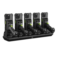 ピストルグリップ・1.0W UHF対応5スロット充電クレードル（KDC1000/1100・iPhone 13/14/15/16/17対応）